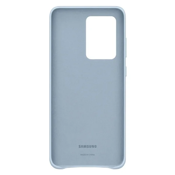 REMISE allant jusqu. Samsung Coque En Cuir Pour Galaxy S20 ULTRA 5G Bleu 3