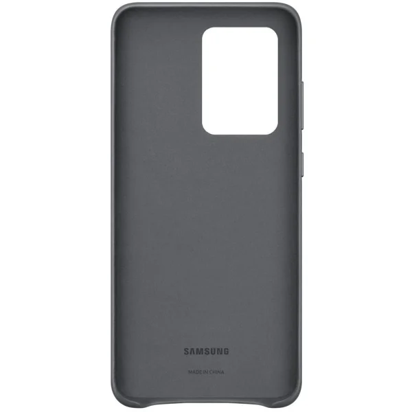 dernières Samsung Coque En Cuir Pour Galaxy S20 ULTRA 5G Gris 3