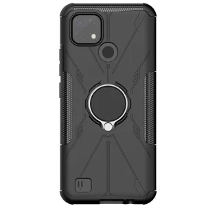 Other Coque En TPU Anti-chocs Avec Béquille Pour Votre Realme C20/C21 4G – … Achat 6
