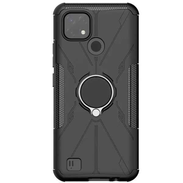 Other Coque En TPU Anti-chocs Avec Béquille Pour Votre Realme C20/C21 4G – … Achat 3