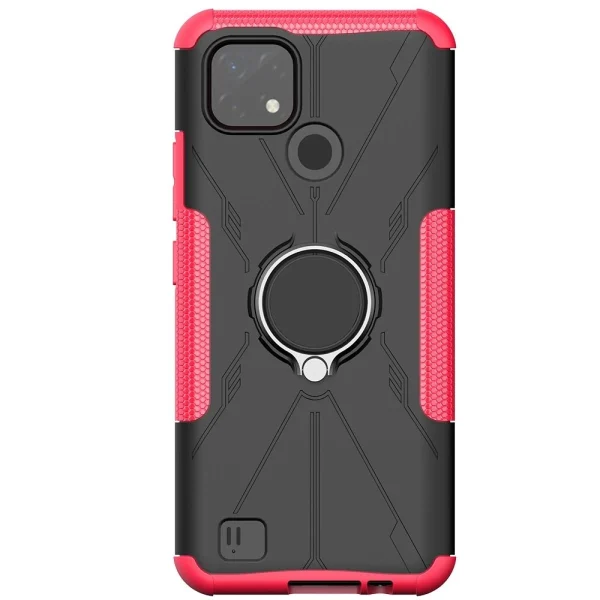 meilleure qualité Other Coque En TPU Anti-chocs Avec Béquille Pour Votre Realme C20/C21 4G – … 3