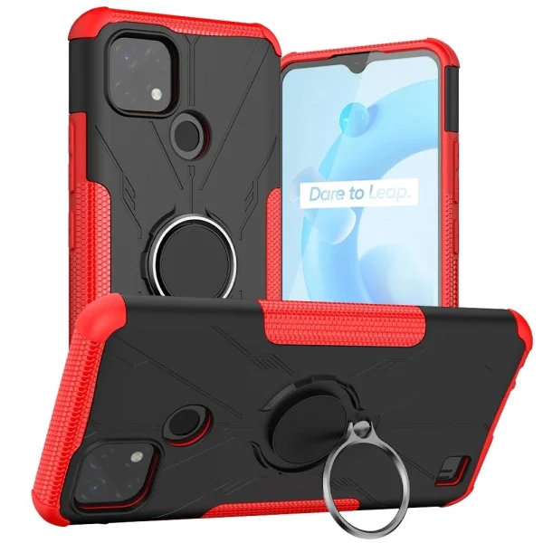 Other Coque En TPU Anti-chocs Avec Béquille Pour Votre Realme C20/C21 4G – … belle 1