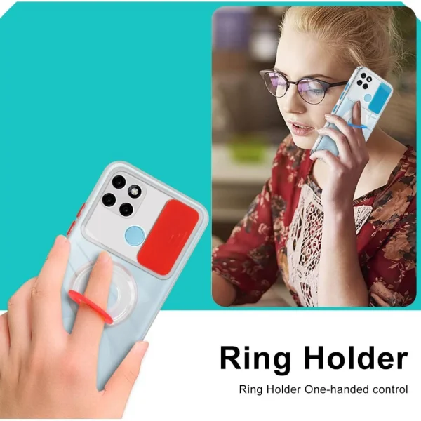 Pas Cher Magasin Soldes Other Coque En TPU Anti-chute Avec Béquille En Anneau Et Glissière Pour Ap… 3