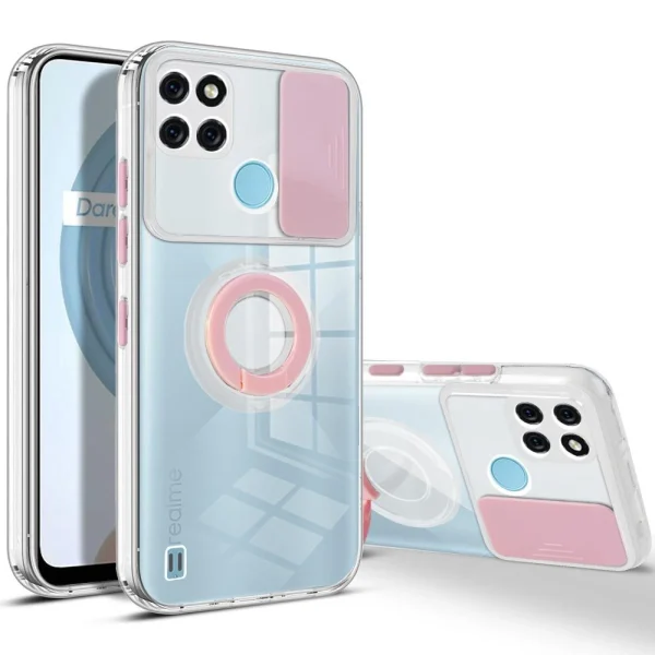 commentaire favorable Other Coque En TPU Anti-chute Avec Béquille En Anneau Et Glissière Pour Ap… 1