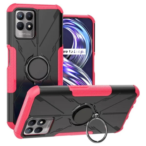 qualité supérieure Other Coque En TPU Anti-rayures Avec Feuille Magnétique Et Béquille Annula… 1