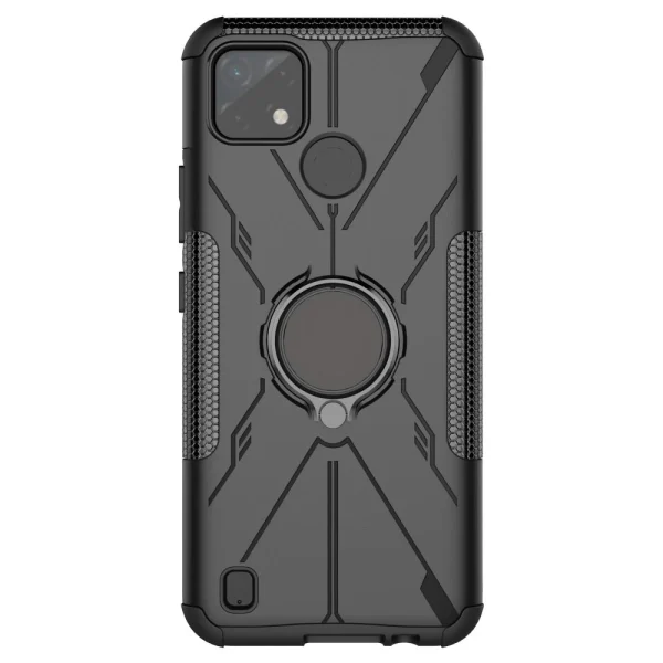 meilleur cadeau Other Coque En TPU Avec Béquille Magnétique Pour Votre Realme C21Y/C25Y – … 3