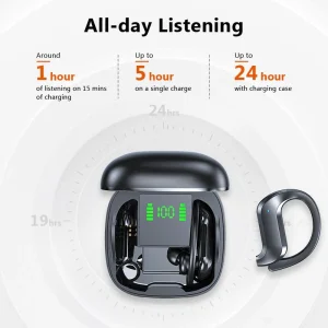 magasin Universal Écouteurs Bluetooth Bouchons D’oreille De Sport étanches Avec Microp… 15