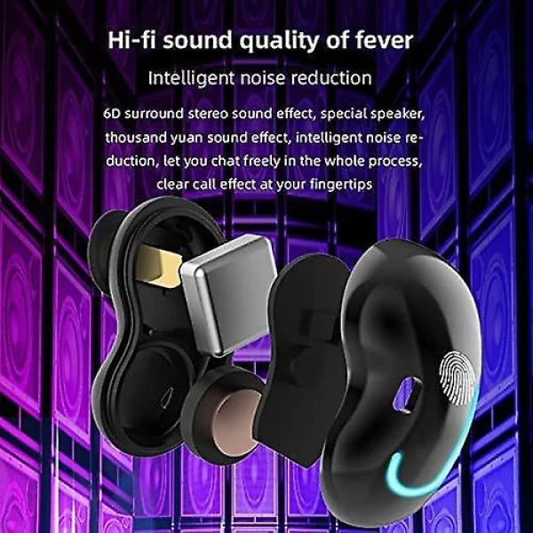 Protections acheteurs Universal Écouteurs Bluetooth Wireless 2021 Élimination Du Bruit Étanche 8D H… 5