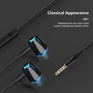 beauté GUPBOO Écouteurs Filaires 3,5 Mm Avec Micro Hi-Fi Volume Réglable Caisson D… 11