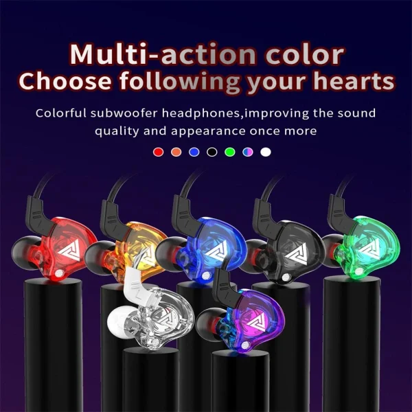 achetez GUPBOO Écouteurs Intra-auriculaires QKZ AK6, 3,5 Mm, Avec Microphone 4