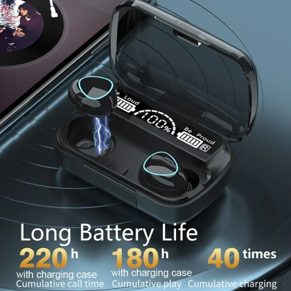 Universal Écouteurs Sans Fil Bluetooth Bouchons D’oreille étanches Annuler Le … vente en ligne 5