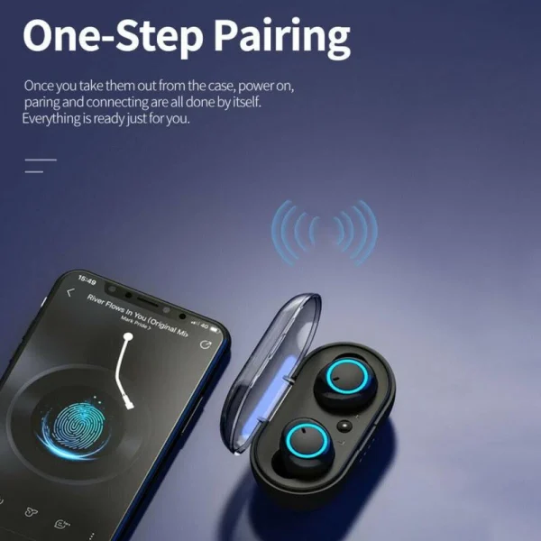 soldes en ligne GUPBOO Écouteurs Y50 Bluetooth TWS Avec Indice IPX7 5