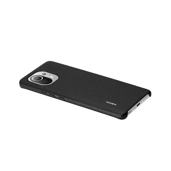 Cover Xiaomi EU BHR4981GL Mi 11 M2011K2C Custodia Case Leather Carbon … Prestation Et Rapide 4