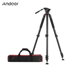 meilleur service GENERIC Andoer 5.6ft Trépied Vidéo Professionnel Résistant De Caméscope Av… 13