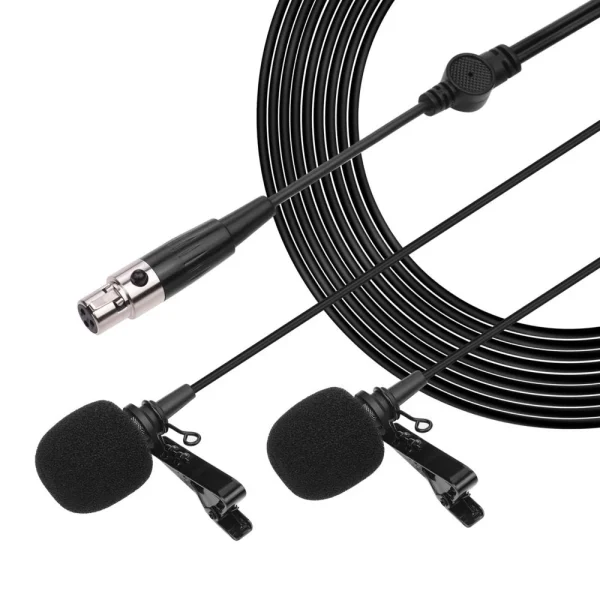 boutique pas cher GENERIC ACEMIC XM2 Micro-cravate à Condensateur à Condensateur à Pince Micr… 3