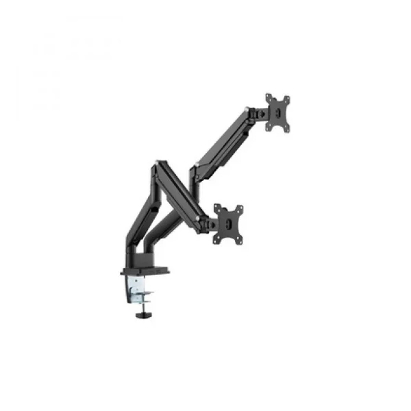 DIGITUS Support Double écran Universel, Fixation Par Serrage () site pas cher 1