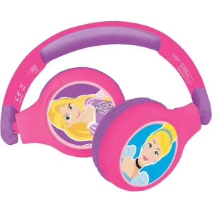 LEXIBOOK Disney Princesses Casque Audio Enfant 2-en-1 Sans Fil Filaire Ajustabl… Meilleur Service 8