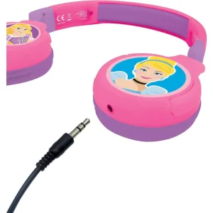 LEXIBOOK Disney Princesses Casque Audio Enfant 2-en-1 Sans Fil Filaire Ajustabl… Meilleur Service 12