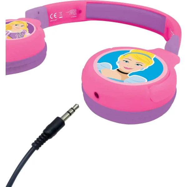 LEXIBOOK Disney Princesses Casque Audio Enfant 2-en-1 Sans Fil Filaire Ajustabl… Meilleur Service 5