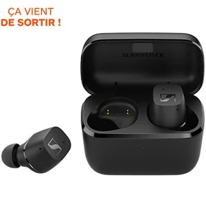 grossiste en ligne Ecouteurs Sans Fil Bluetooth CX True Wireless Sennheiser Noir 7