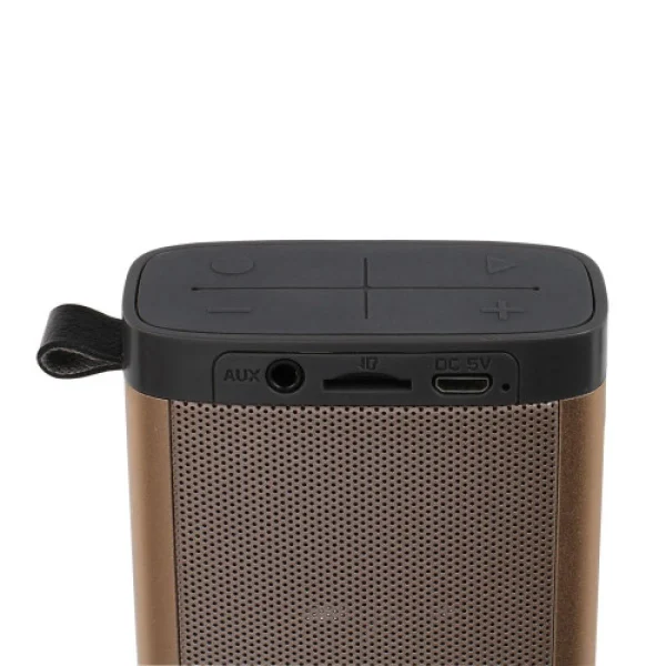Inovalley Enceinte Bluetooth 2 X 3W OR GoldenSound Prix très abordable 4
