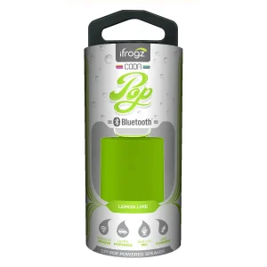IFROGZ Enceinte Nomade CODA POP Bluetooth – Lime Vente 9