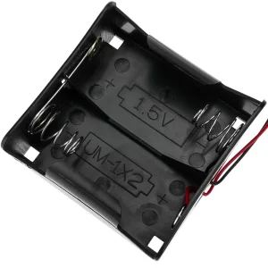 BeMatik Battery Compartment. Porte-pile Plat Pour 2 Piles D LR20 R20 1.5V C C boutique 9