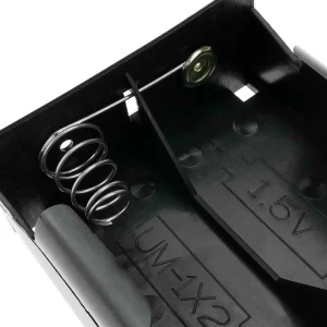 BeMatik Battery Compartment. Porte-pile Plat Pour 2 Piles D LR20 R20 1.5V C C boutique 13