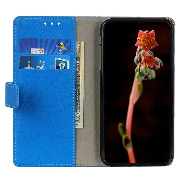 Other Etui En PU Anti-chute Avec Support Pour Votre Realme C33 4G – Bleu vente pas cher en ligne 3
