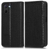 REMISE Other Etui En PU Antichoc, Texture Quadrillée, Fermeture Automatique Magné… 10