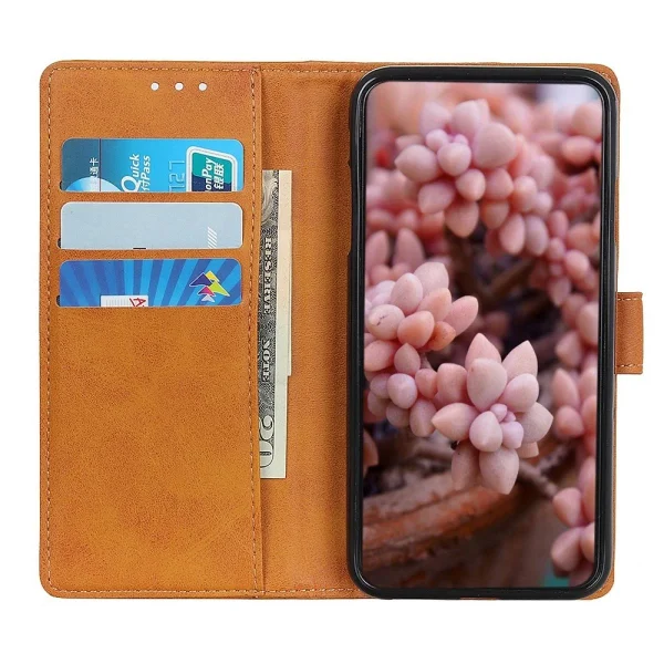 Couleurs variées Other Etui En PU Fermoir Magnétique Avec Support Pour Realme C33 4G – Marro… 3