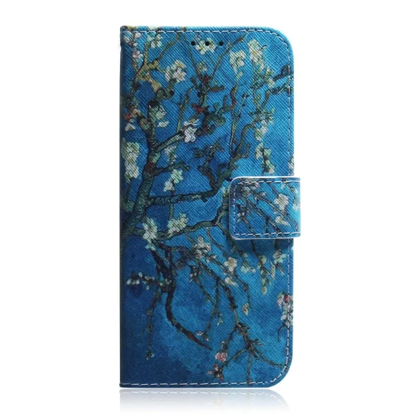 Other Etui En PU Magnétique Avec Support, Fleur D’abricot Pour Votre Realme… mode pas chere 3