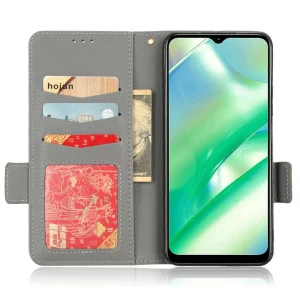 Other Etui En PU Magnétique, Texture Litchi Avec Support Pour Votre Realme … fashion pas cher 6