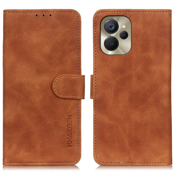 meilleur service Other Etui En PU Magnétique Vintage Avec Support Pour Votre Realme 9i 5G – … 1
