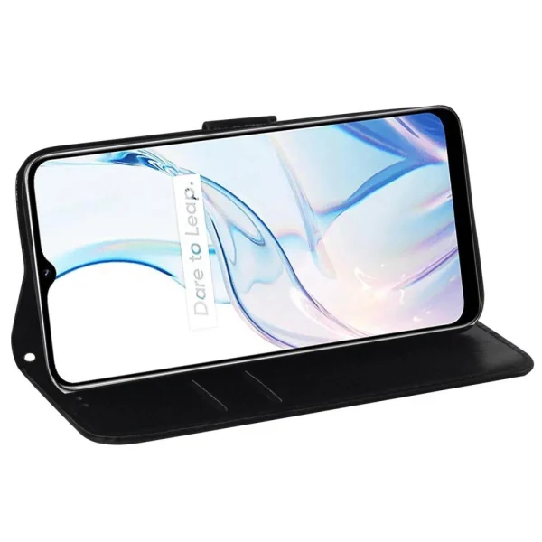 Distributeur Officiel Other Etui En PU Motif De Fleurs éblouissantes, Antichocs Avec Support Pour… 3