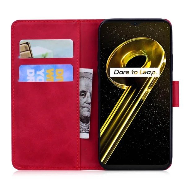en vente Other Etui En PU Motif Tigre, Antichute Avec Support Pour Votre Realme 9i 5G… 3
