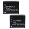 VHBW EXTENSILO 2x Batteries Compatible Avec Panasonic Lumix DMC-TZ1, DMC-TZ… soldes magasin 8