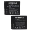 VHBW EXTENSILO 2x Batteries Compatible Avec Sigma DP3 Merrill Caméra De Sp… livraison la plus rapide 16