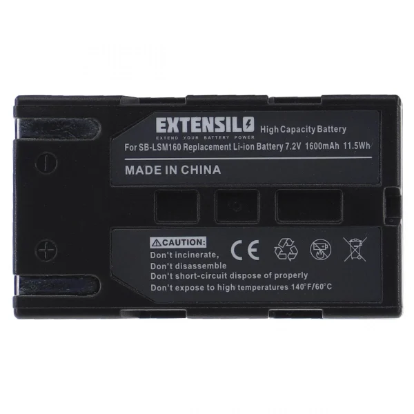 en ligne officielle VHBW EXTENSILO 3x Batteries Remplacement Pour Samsung SB-LSM160, SB-LSM320,… 3