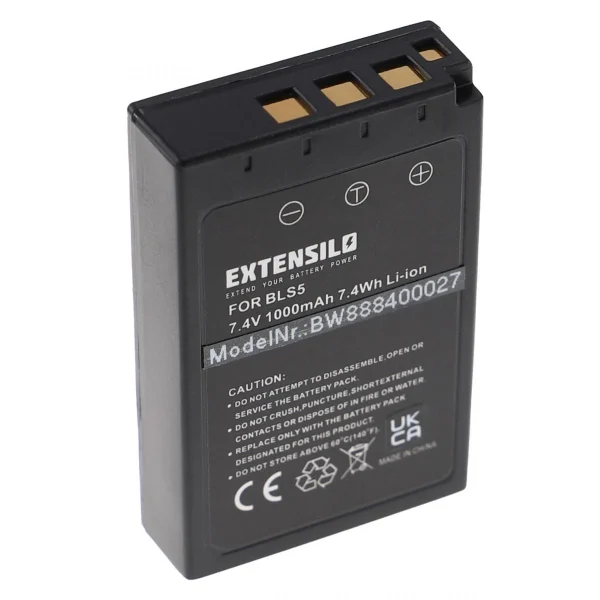 Livraison internationale VHBW EXTENSILO Batterie Compatible Avec Olympus OM-D E-M10 II, E-M10 Appare… 5