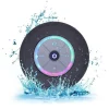 vente en ligne Marque Generique FLY20989-Ventouse Enceinte Bluetooth Waterproof – Lumières LED – Noir 17