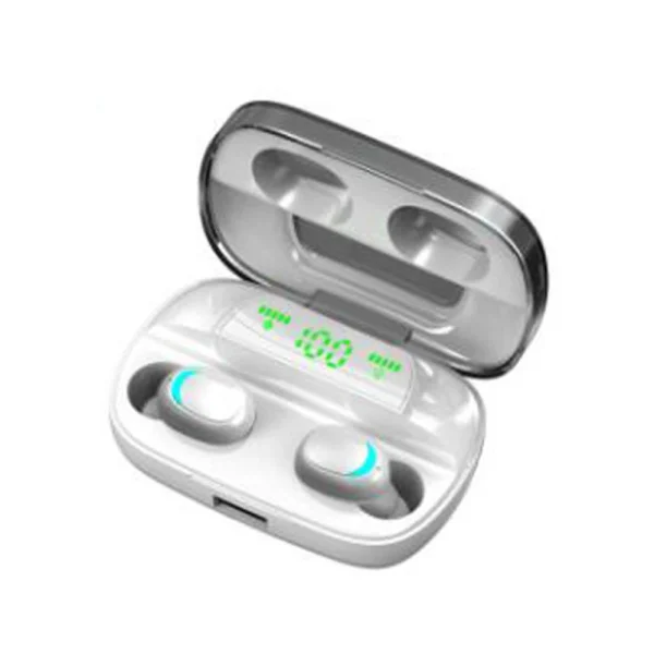 ﻿soldes GENERIC Twins Sans Fil Mini Casque Bluetooth 5.0 Sport Casque Bte Portable Cha… 3