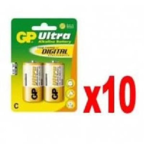 shopping pas cher Marque Generique GP Batteries Ultra Alkaline C 1