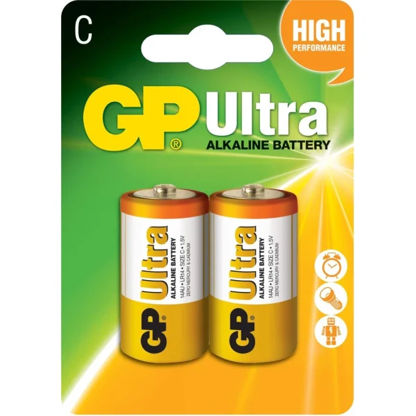 shopping pas cher Marque Generique GP Batteries Ultra Alkaline C 3
