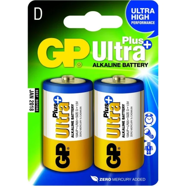 à prix imbattables Marque Generique GP Batteries Ultra Plus Alkaline D 1