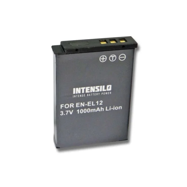 VHBW INTENSILO Li-Ion Batterie 1000mAh 3.7V Pour Appareil Photo, Caméra Ni… bas prix 1
