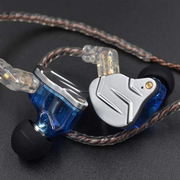 Livraison Standard/Rapide GUPBOO KZ ZSN PRO 1BA 1DD Hybride Métal Hi-Fi Basse écouteurs Intra-auricul… 4