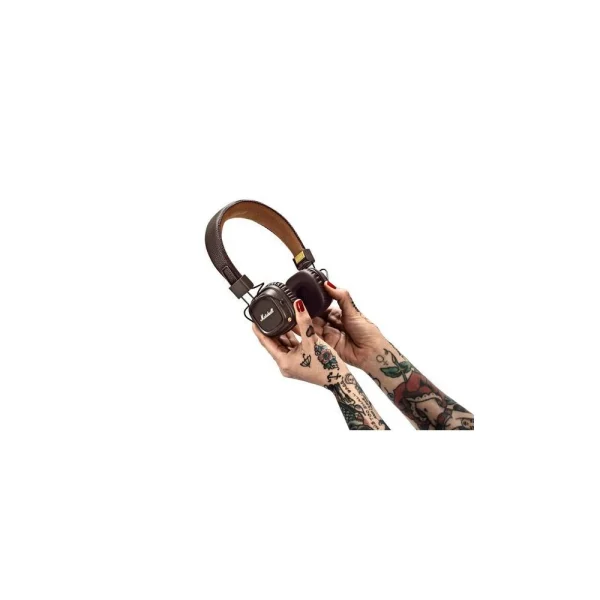 MARSHALL CASQUE BLUETOOTH MARRON – MAJOR II prix pas cher 3
