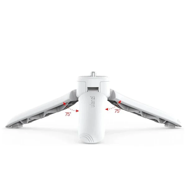 dernière tendance Justgreenbox Mini Trépied Monopode Portable Charge Maximale 2,5 Kg, Blanc 3