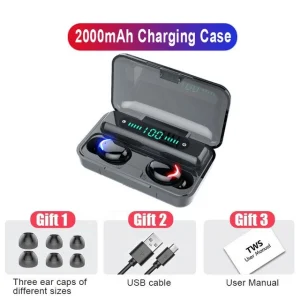 Universal Original F9 5c Fone Bluetooth Tws Empreintes Digitales Casque Tactile … à prix d'occasion 7